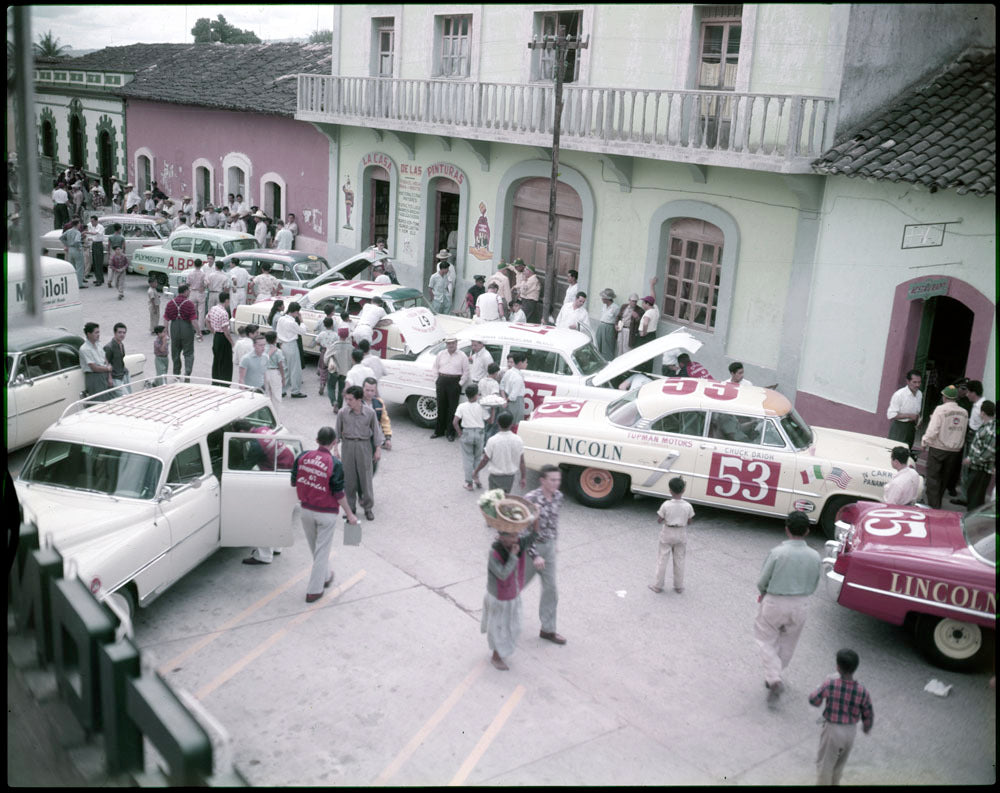 1953 Lincoln in Pan American road Race 0401-6265