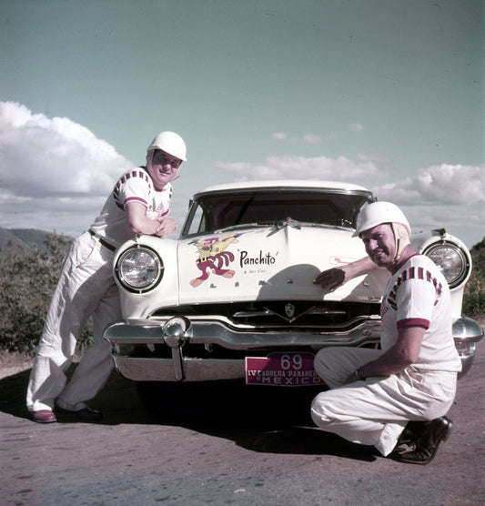 1953 Lincoln in Pan American Road Race 0401-6267