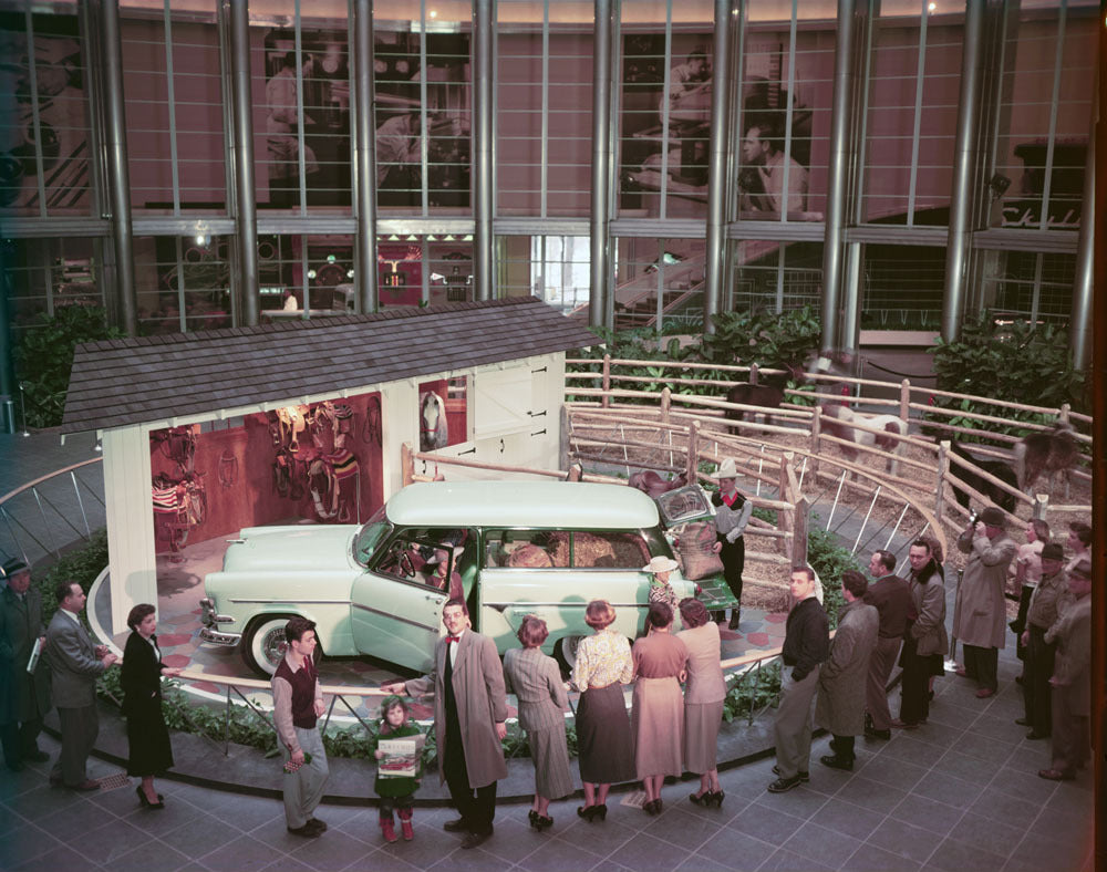 1954 Ford Rotunda Ranch Wagon exhibit 0401-6350