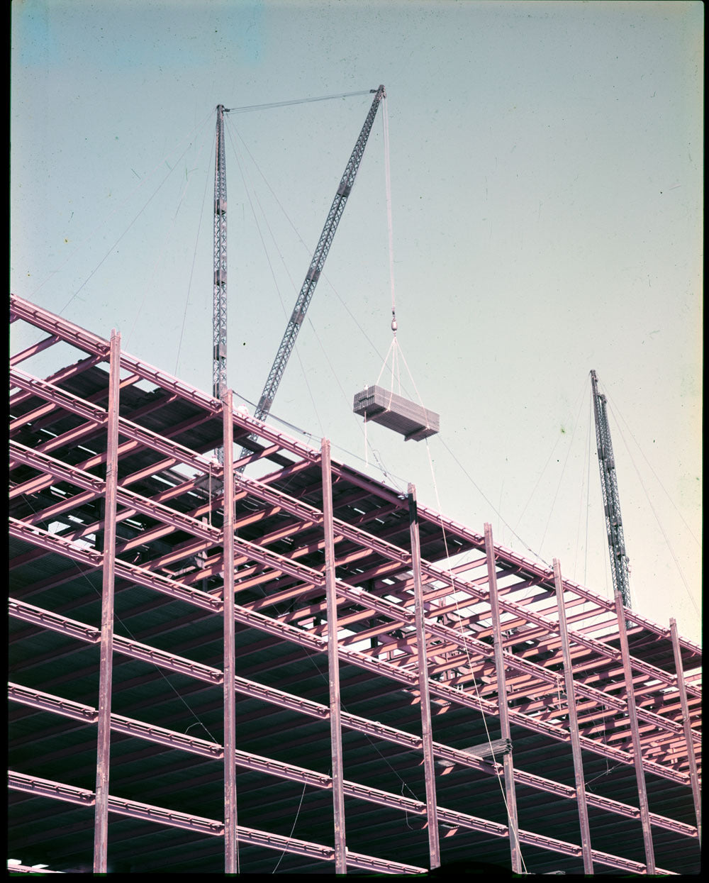 1954 Ford World Headquarters Building under constr 0401-6393