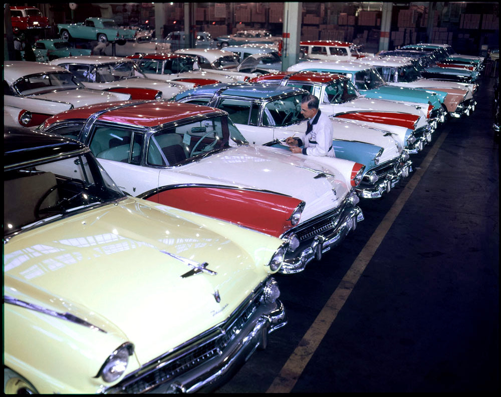 1955 Ford Assembly Plant storage lot 0401-6466