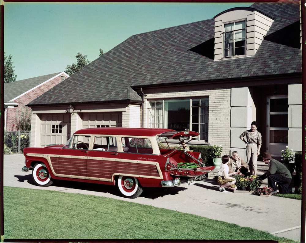 1955 Ford Country Sedan station wagon 0401-6473