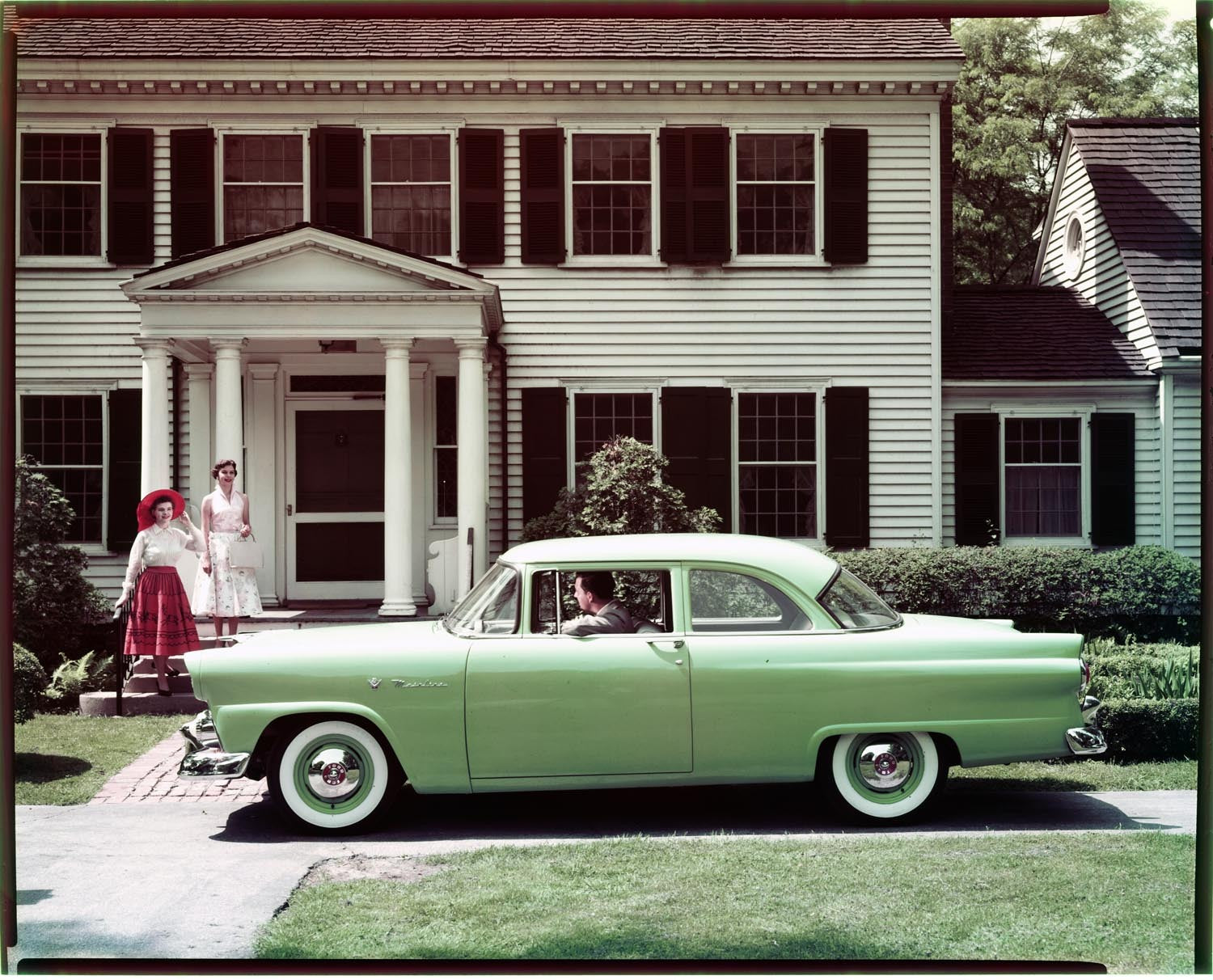 1955 Ford Mainline two door sedan 0401-6508 – Fordimages