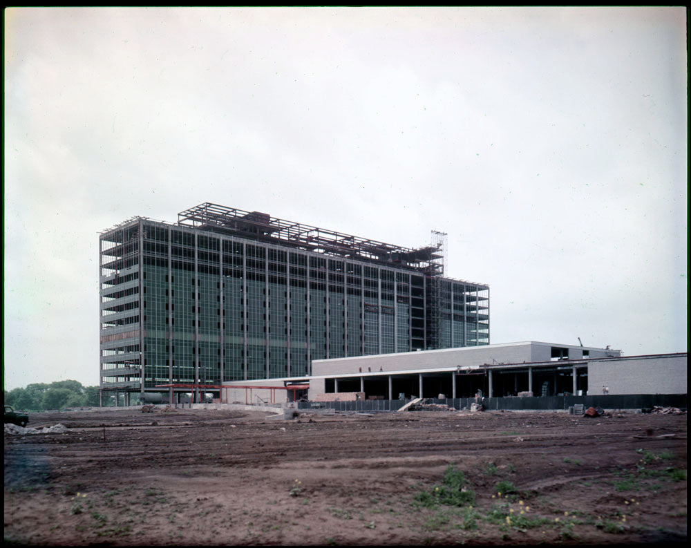 1955 Ford World Headquarters Building under const 0401-6595