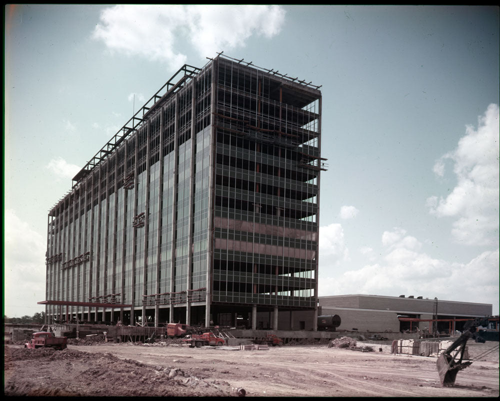 1955 Ford World Headquarters Building under constr 0401-6597