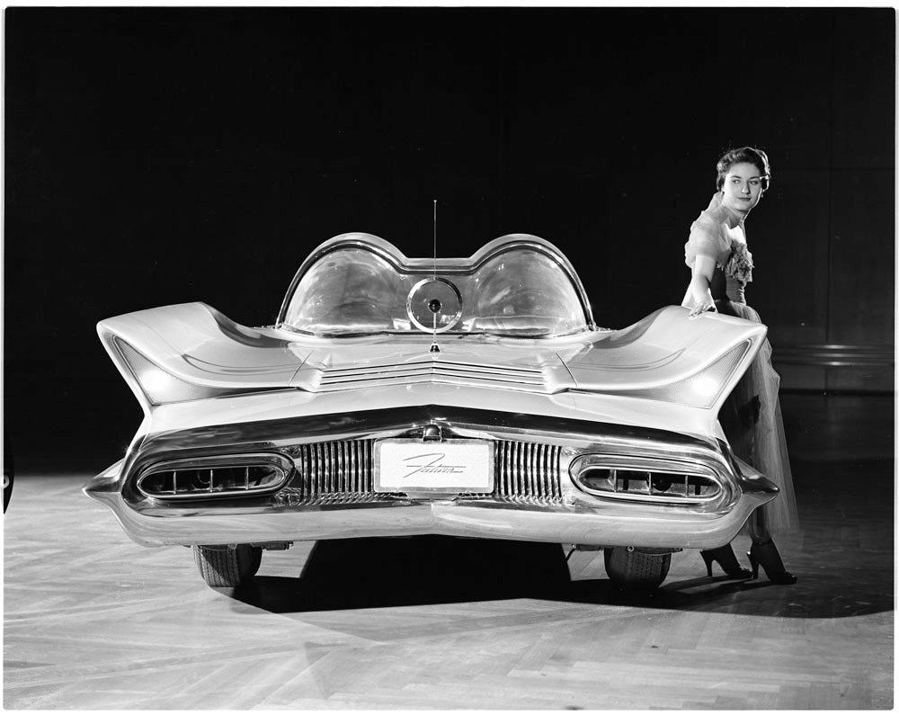 1955 Lincoln Futura concept car 0401-6606