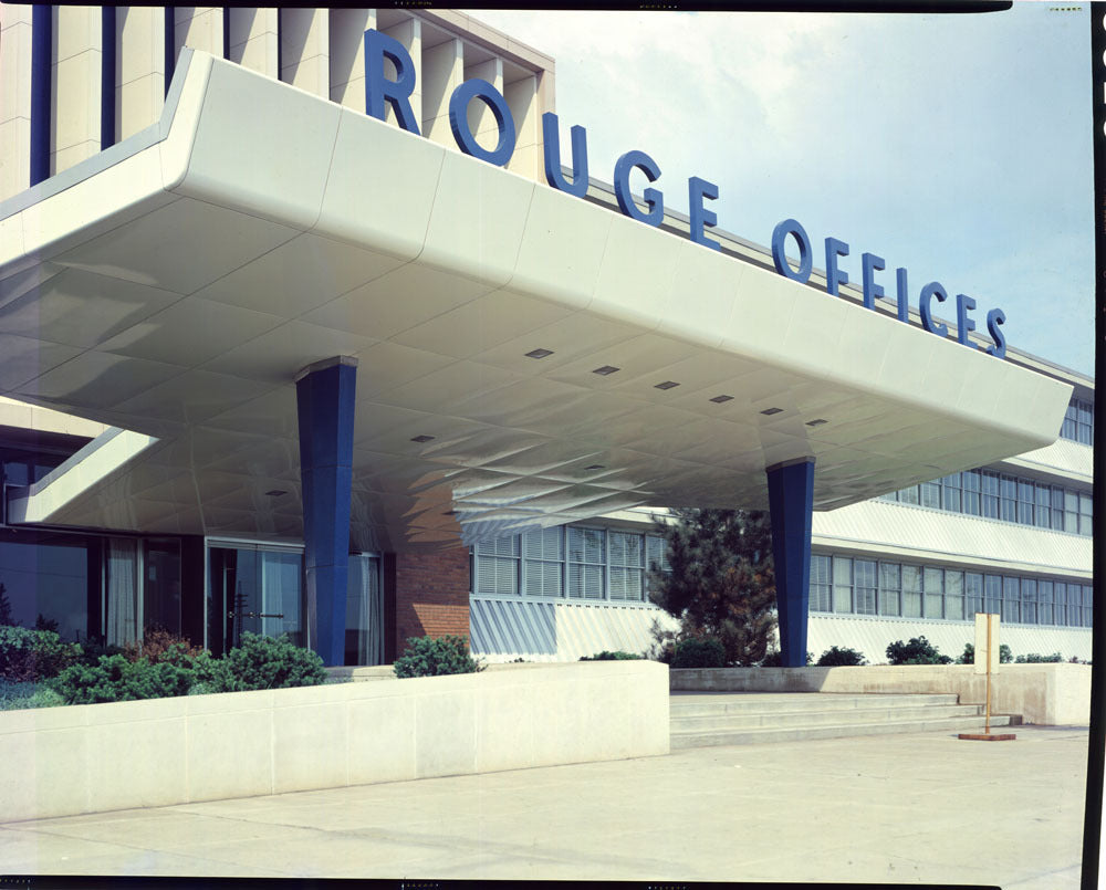 1956 Ford Rouge Office Building entrance 0401-6708