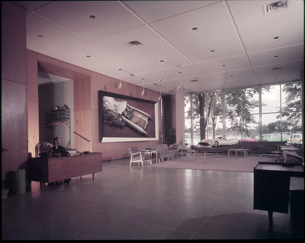 1956 Ford Styling Building lobby 0401-6710