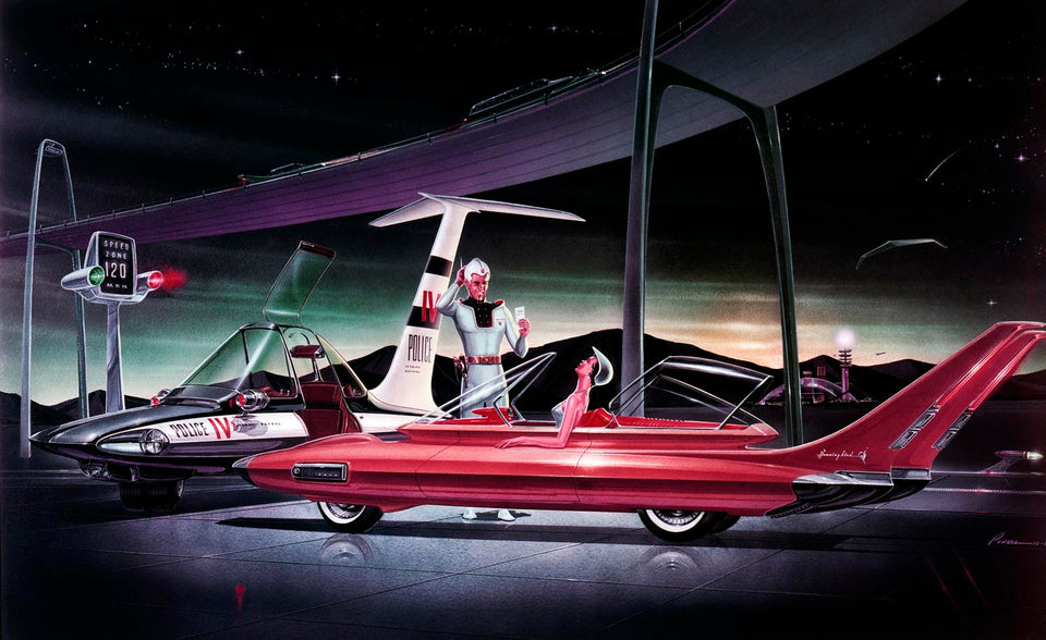 1957 Ford Styling future travel modes  0401-6787