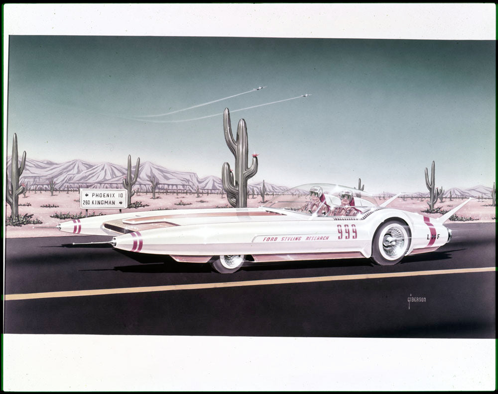 1957 Ford Styling future travel modes 0401-6792