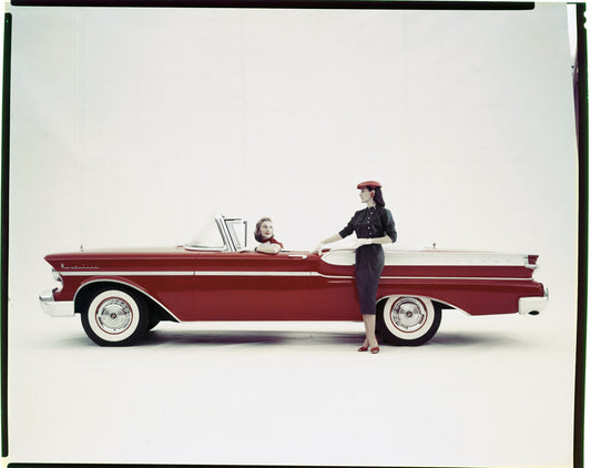 1957 Mercury Montclair Phaeton clay model 0401-6875