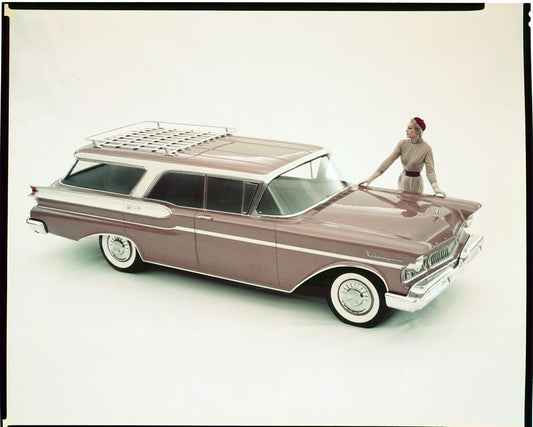 1957 Mercury Villager station wagon clay model 0401-6907