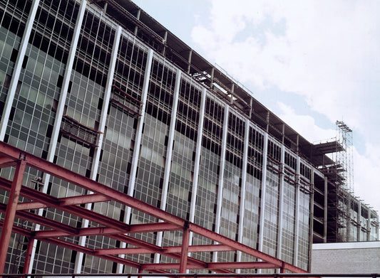 1958 Ford World Headquarters Building under constr 0401-7057