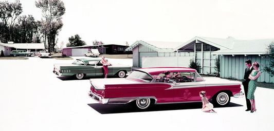 1959 Ford cars for advertising layout 0401-7127
