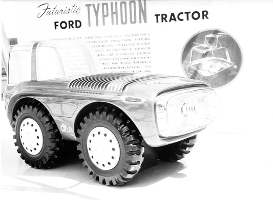 1960 (circa) Ford Typhoon tractor concept model 0401-7216