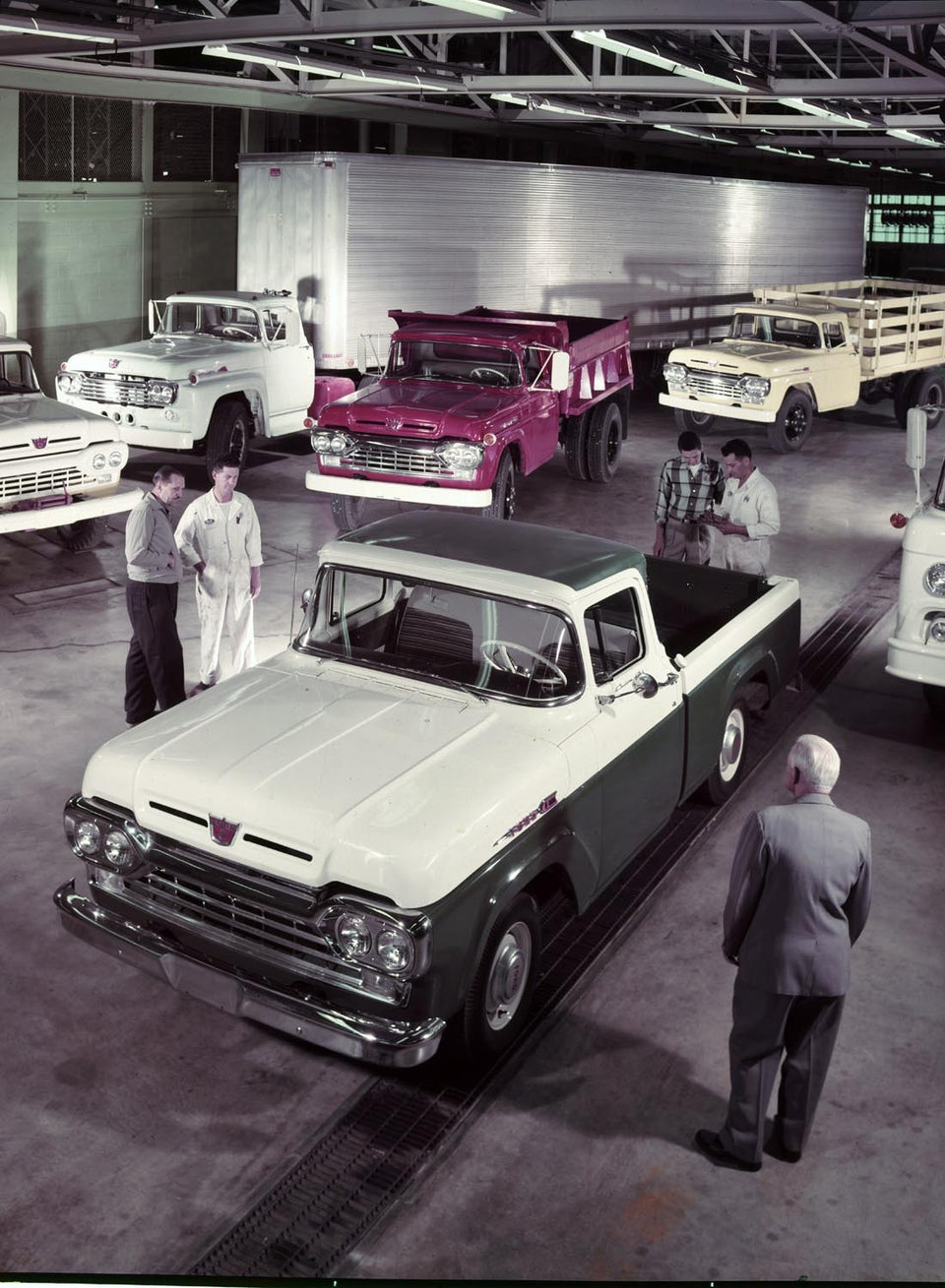 1960 Ford F 100 Styleside pickup truck  0401-7260