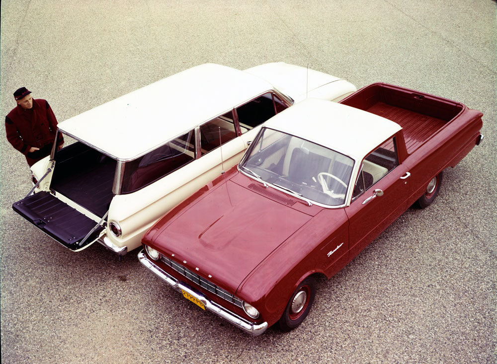 1960 Ford Falcon Ranchero and station wagon 0401-7283