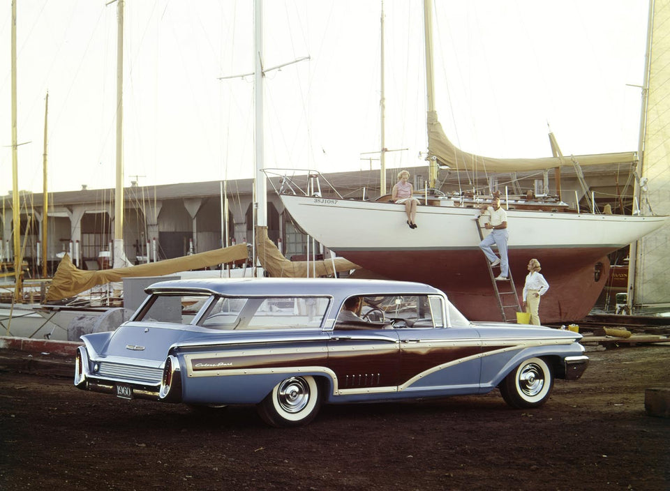 1960 Mercury Colony Park station wagon  0401-7331