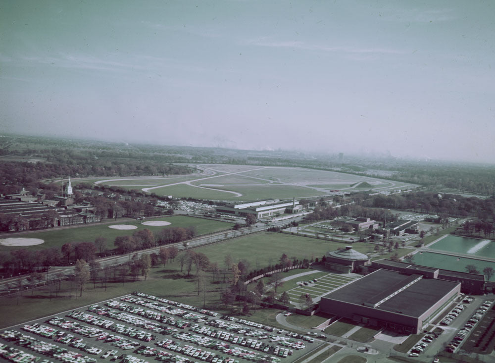 1961 Ford Engineering Research Center air view 0401-7368