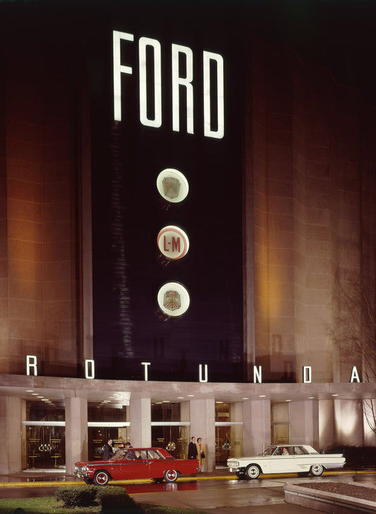 1961 Ford Rotunda entrance  0401-7381
