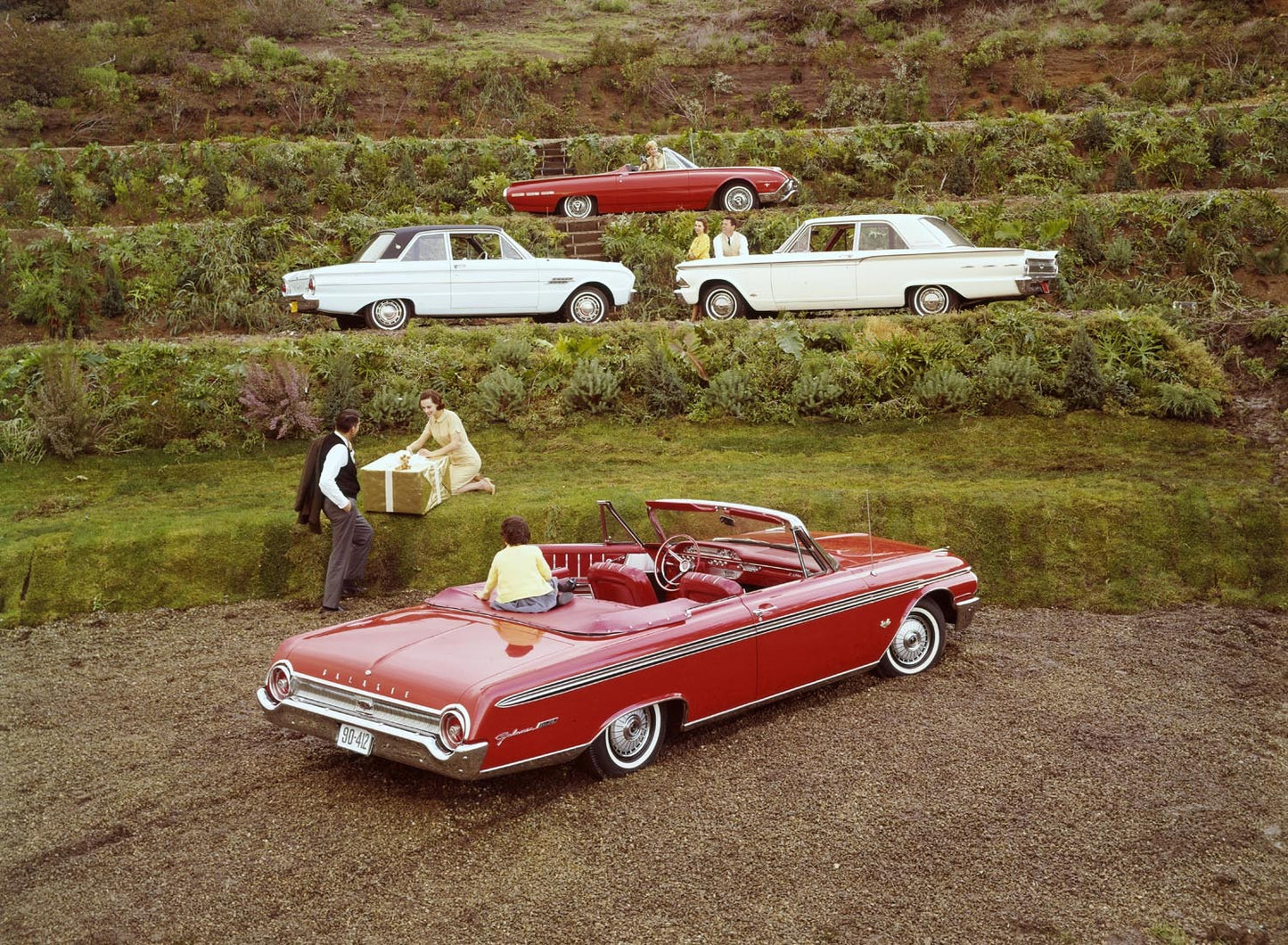 1962 Ford cars  0401-7465