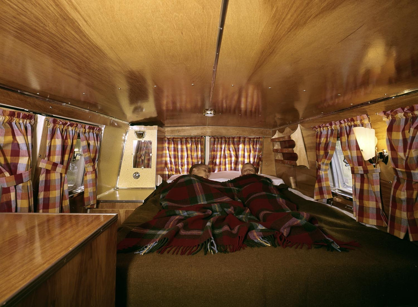 1962 Ford Econoline camper interior  0401-7472