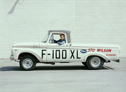 1963 Ford F 100 drag race truck 0401-7531