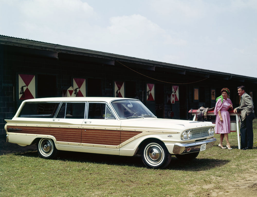 1963 Ford Fairlane Squire station wagon 0401-7548