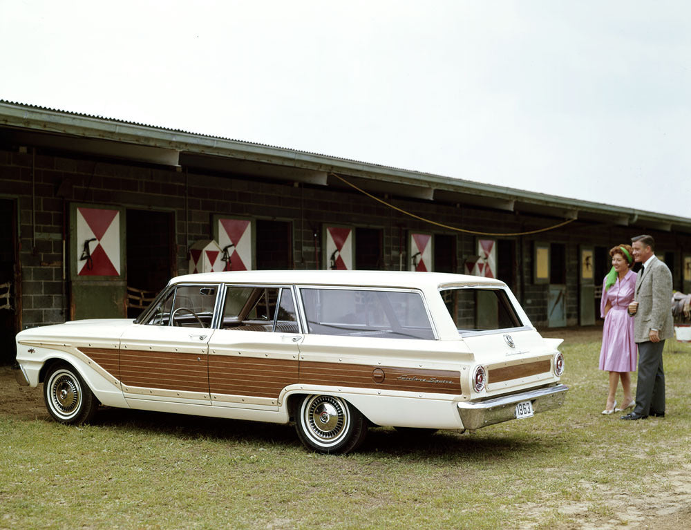 1963 Ford Fairlane Squire station wagon 0401-7549