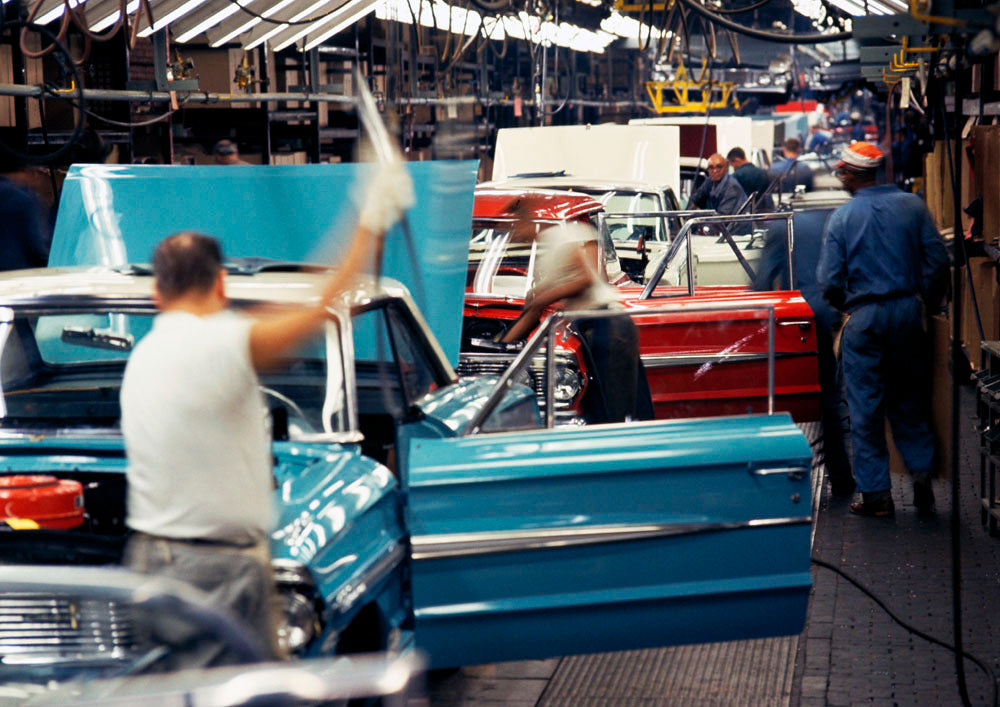 1964 Ford final assembly line 0401-7707