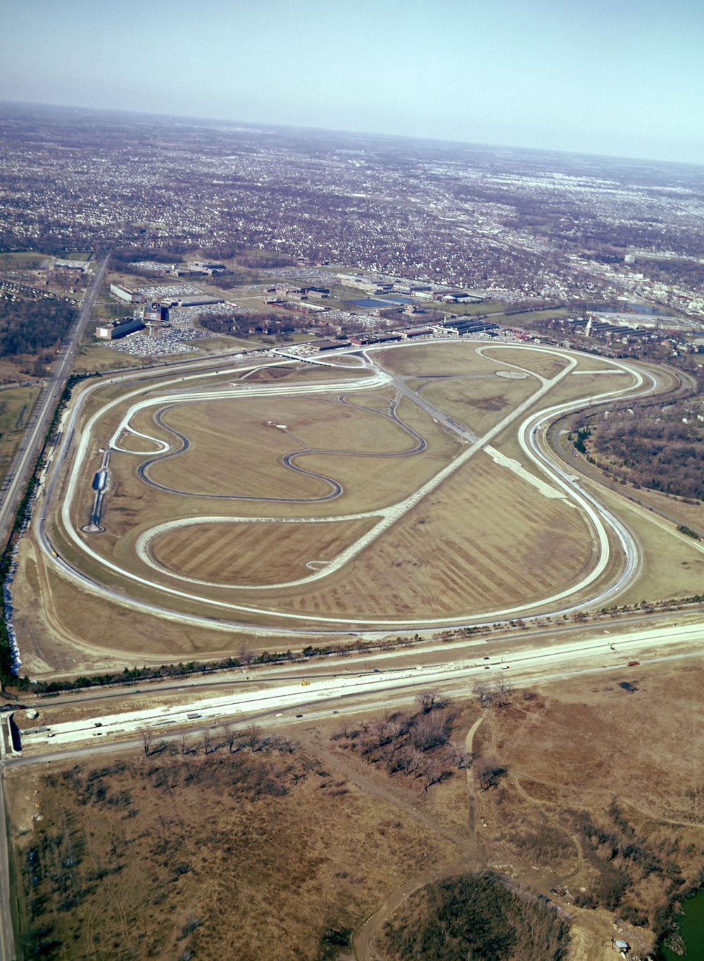 1966 Ford Dearborn Test Track 0401-7848