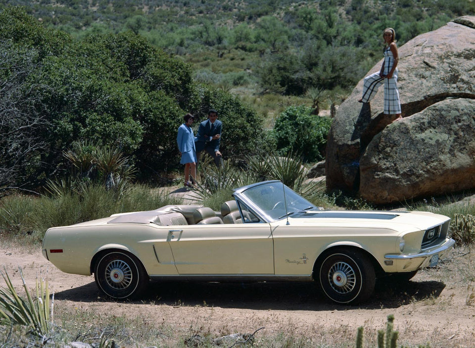1968 Ford Mustang convertible  0401-7937
