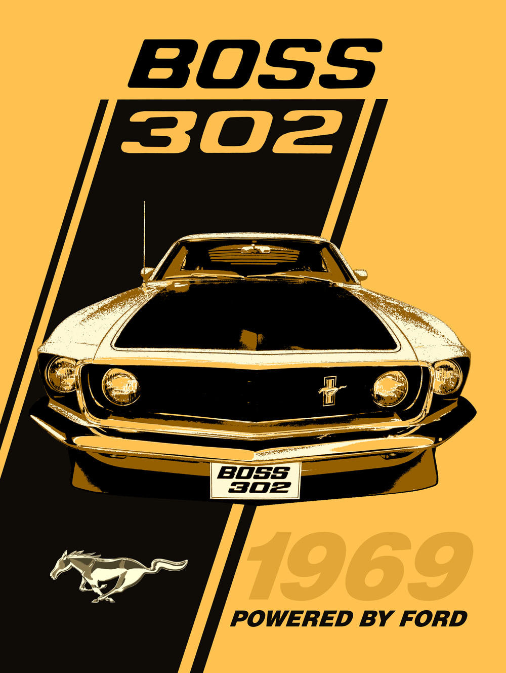 1969 Boss 302 Sign 0402-4544-1