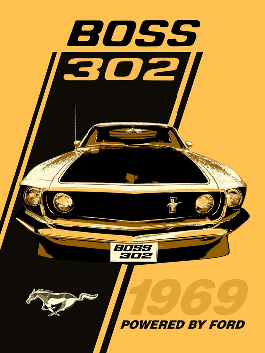 1969 Boss 302 Sign 0402-4544