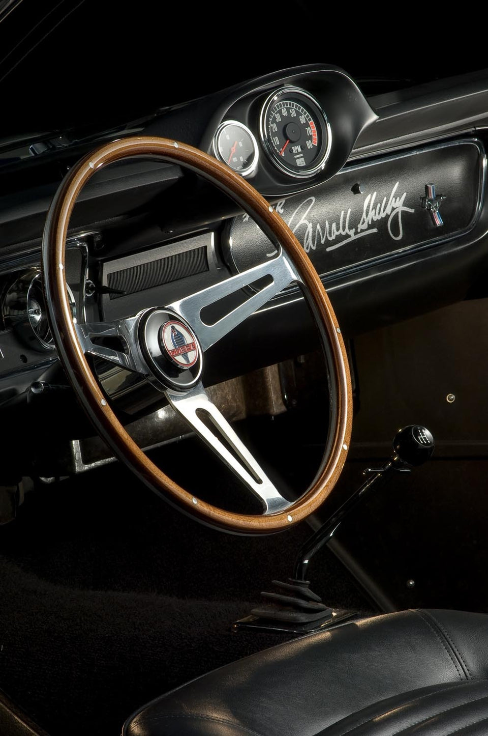 1965 Shelby GT350 Interior Detail 0402-5283