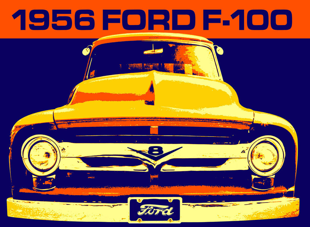 56 Ford F 100  0402-6385-1