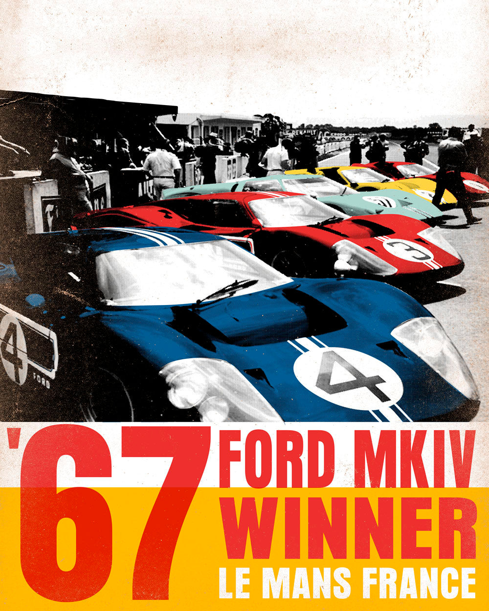 67 Ford GT MKIV  0402-6386-1