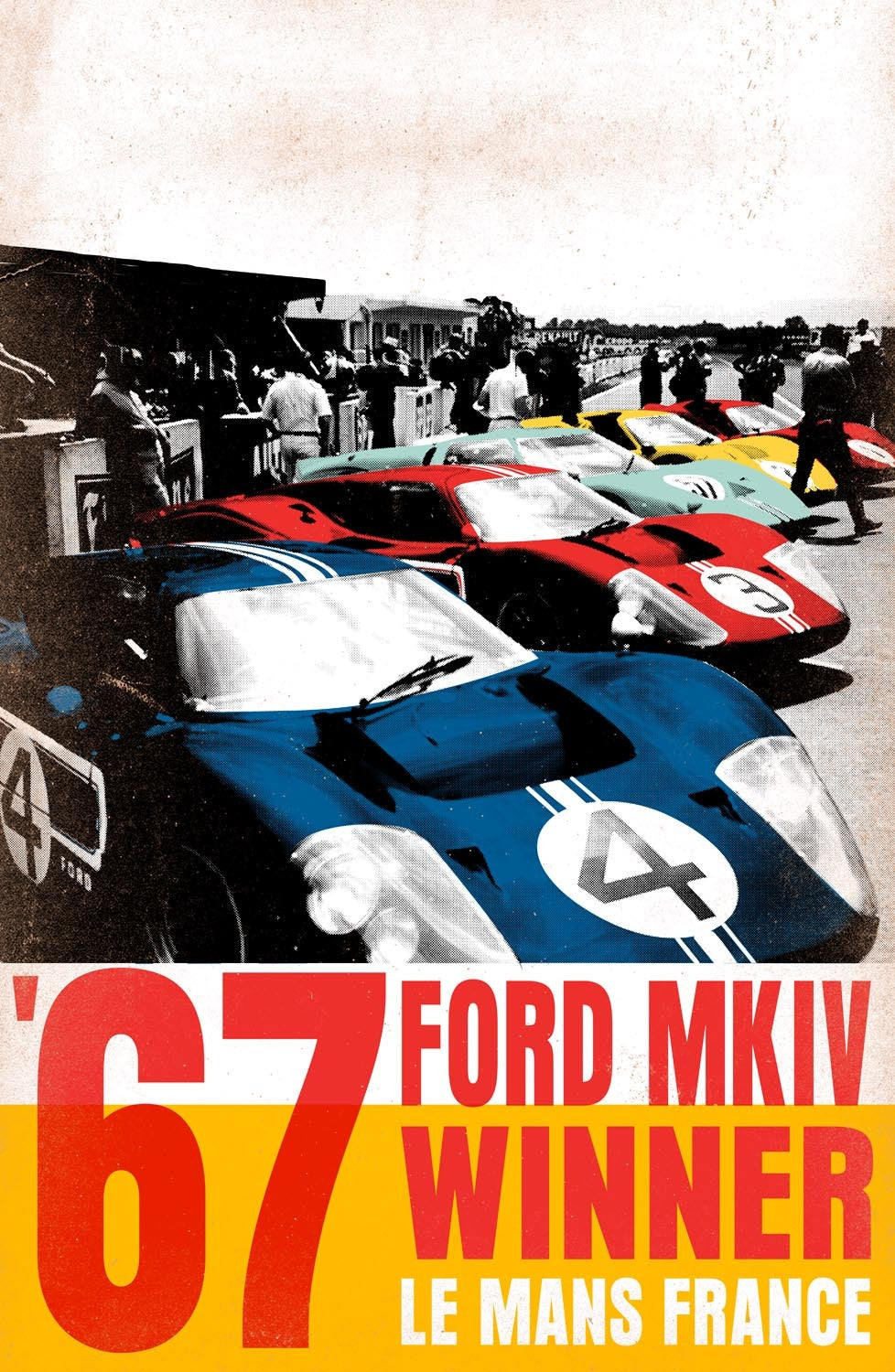 67 Ford GT MKIV  0402-6386
