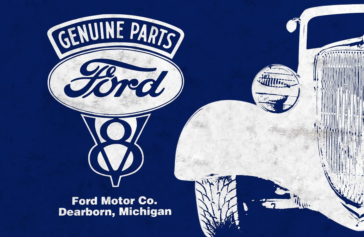 Hot Rod Ford V8  0402-6389