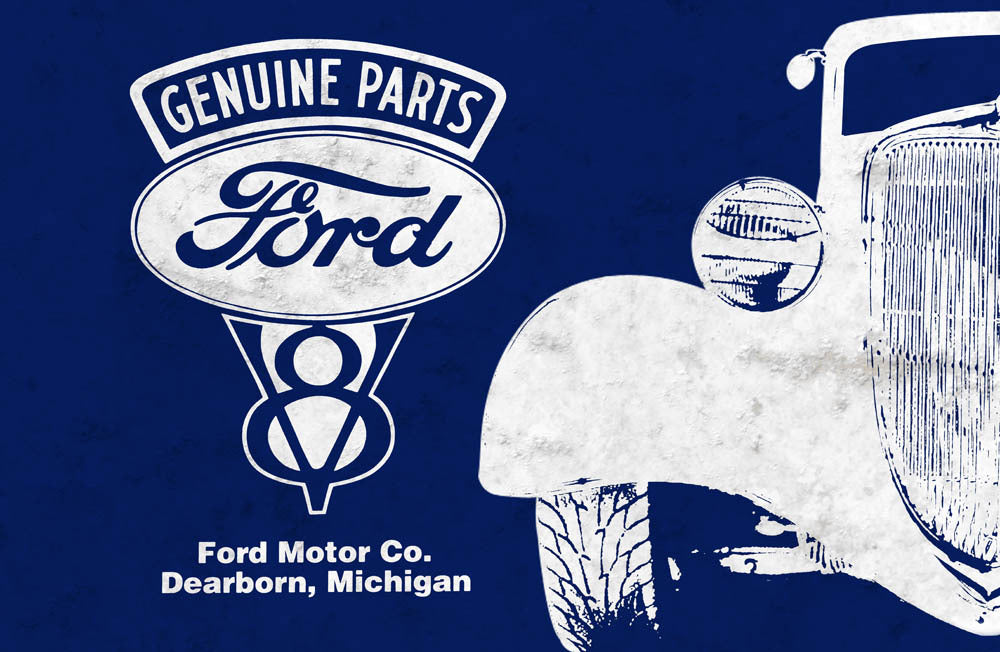 Hot Rod Ford V8  0402-6389