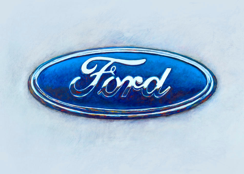 Ford Oval Sign  0404-1480-1