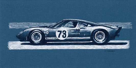 1965 Daytona 2000kms Ford GT40 Miles Ruby  0404-3271