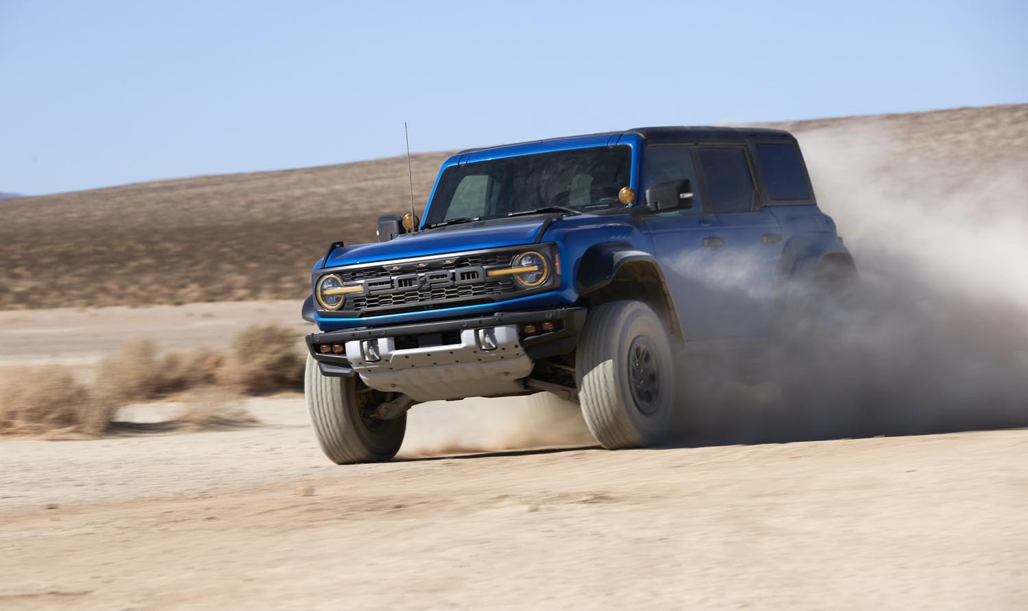 2022 Ford Bronco Raptor off road Velocity Blue  0404-7211