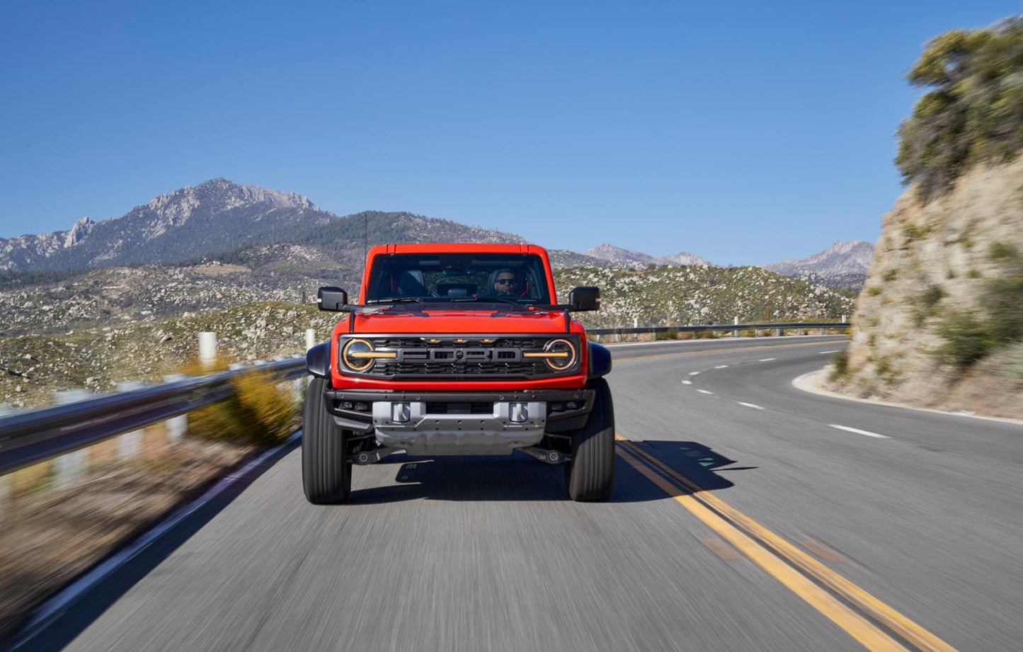2022 Ford Bronco on road Code Orange  0404-7216