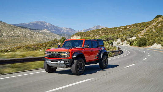 2022 Ford Bronco  on road  Code Orange 0404-7219