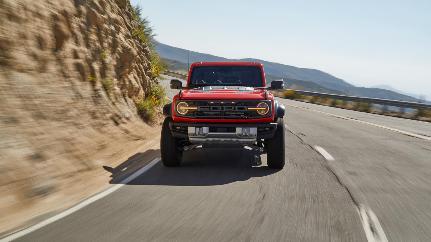 2022 Ford Bronco on road Code Orange  0404-7220