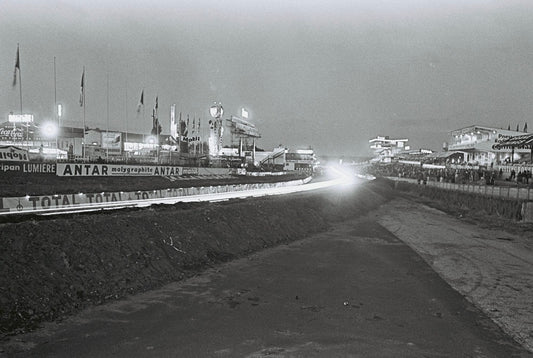 1966 Le Mans - Le Mans (side view track phtoto)  0999-0005