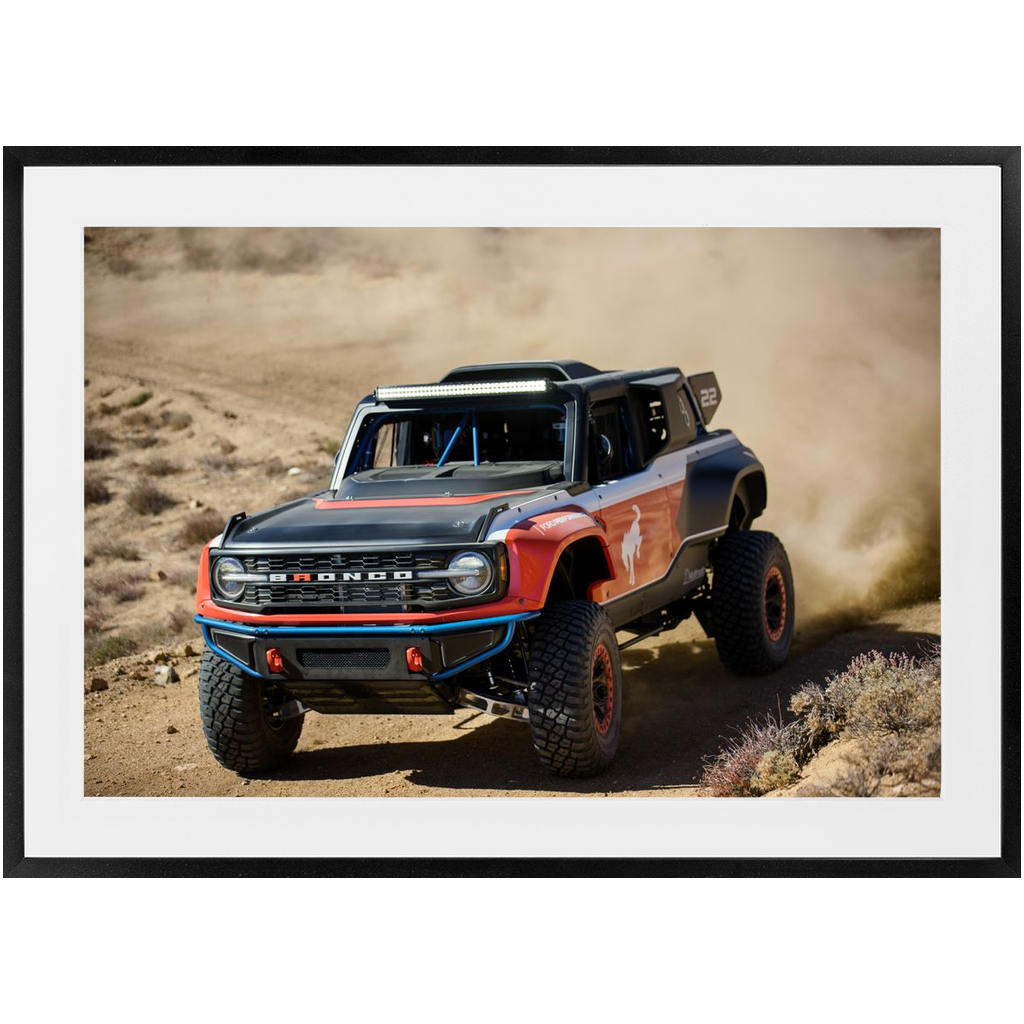 2023 Ford Bronco Premium Framed Prints 24" x 36"