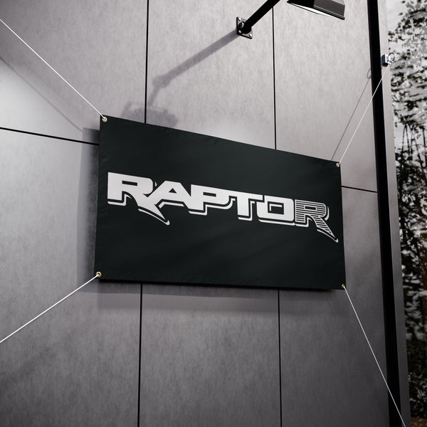Vinyl Banner - RAPTOR R Display for Events and Celebrations