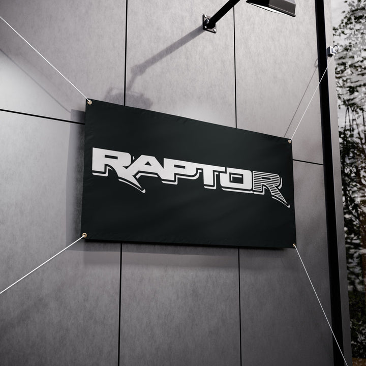 Vinyl Banner - RAPTOR R Display for Events and Celebrations
